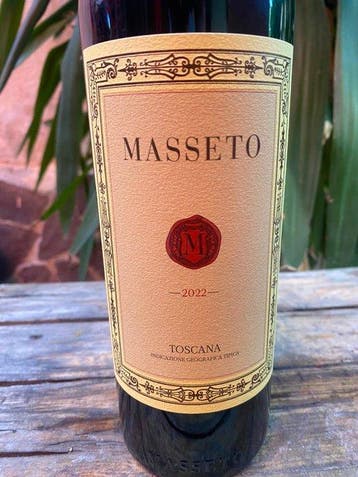 2022 Masseto - Toscane - 1 Fles (0,75 liter), Verzamelen, Nieuw