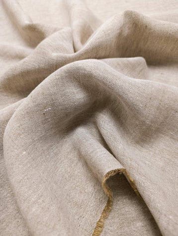 B518 - 550 x 155 cm - 100% puro lino tinto in filo - Textiel