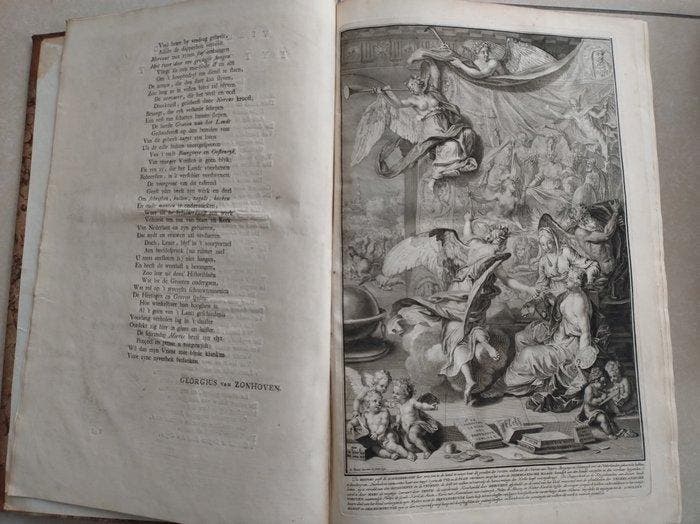Frans van Mieris - Histori der nederlandsche vorsten -, Antiquités & Art, Antiquités | Livres & Manuscrits