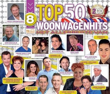 Woonwagenhits Top 50 Deel 8 (2 CD) op CD, Verzenden, Nieuw in verpakking