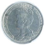 Nederland. Wilhelmina. 25 Cents 1918 (Graded MS63) (Zonder