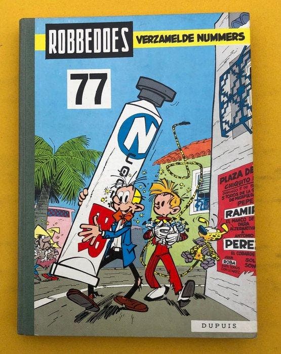 Robbedoes (magazine) - Verzamelalbum 77 + 78 (zonder micro, Boeken, Stripverhalen
