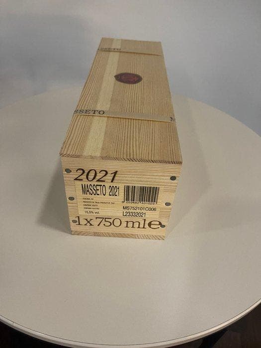 2021 Masseto - Toscane - 1 Fles (0,75 liter), Collections, Vins