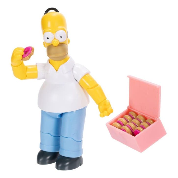 The Simpsons Action Figure Homer with Donuts 13 cm, Collections, Cinéma & Télévision, Enlèvement ou Envoi