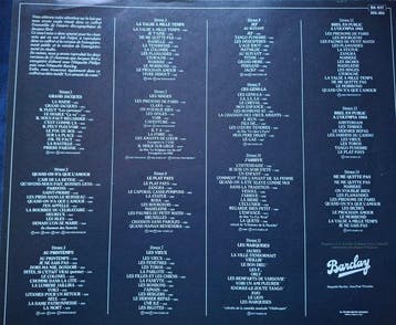 Jacques Brel - LOeuvre Intégrale - 14 x LPs in velvet box -, CD & DVD