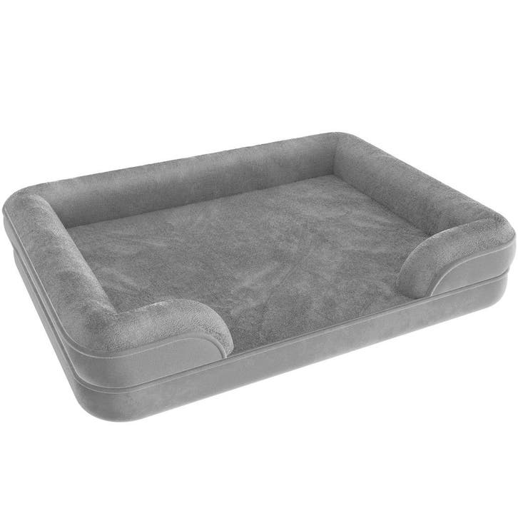 tectake Orthopedisch hondenbed Kimba met hoge rand - XL (112, Dieren en Toebehoren, Hondenhokken, Verzenden
