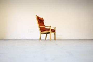 Getama - Hans J. Wegner - Fauteuil - GE284 - Laine