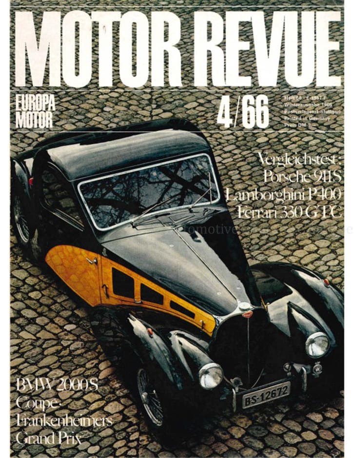 1963 MOTOR REVUE MAGAZINE 60 DUITS, Boeken, Auto's | Folders en Tijdschriften, Ophalen of Verzenden
