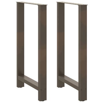 Stalen Bartafelpoten 60cm | Retour Deal | Sla je slag, Tafelpoot, 50 tot 100 cm, Verzenden, Vierkant