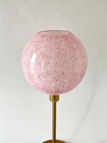 La Murrina - Tafellamp - Roze tulp - Muranoglas