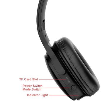 H1 Bluetooth 5.0 Koptelefoon Draadloze Headphones HiFi, Verzenden