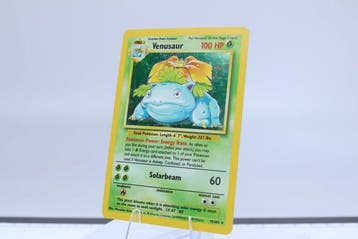 Pokémon - 1 Card - Venusaur 15/102 Foil - WOTC - Base set