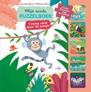 Mijn eerste puzzelboek - Timmy reist door de jungle / Mijn, Verzenden, Zo goed als nieuw, Emmanuelle Cabrol