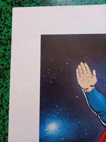 Curt Swan - 1 Ondertekende afdruk - Superman - 1988, Nieuw