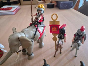 Playmobil - Playmobil Romeinse Leger met Olifant, ruiters en