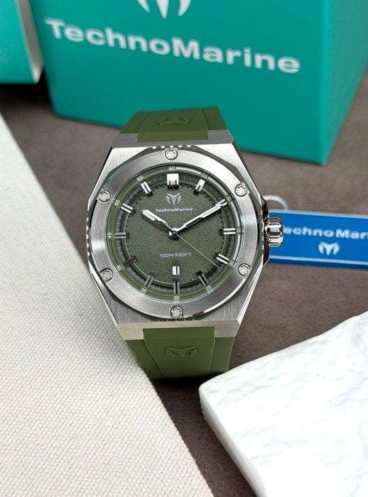 TechnoMarine - Coral Legacy Green - Zonder minimumprijs -, Bijoux, Sacs & Beauté, Montres | Hommes