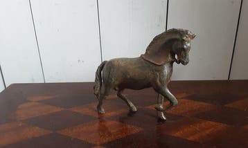 P. Chenet - Beeld, Paard - 10 cm - Brons