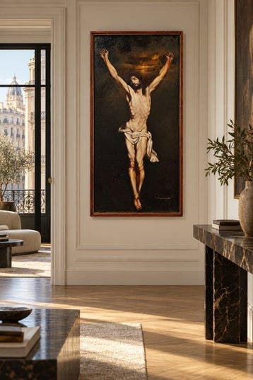 Escuela Neobarroca Europea (XX) - Jesucristo en la Cruz
