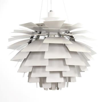 Hanglamp Artisjok lamp 92cm wit, Verzenden