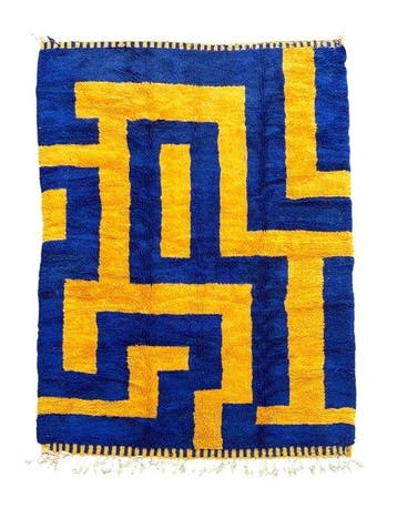 Tapis Mrirt marocain au design moderne et abstrait - Tapis -, Nieuw