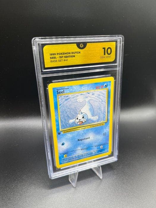 Pokémon - 1 Graded card - Pokémon - Seel 41 Dutch Base Set, Hobby & Loisirs créatifs, Jeux de cartes à collectionner | Pokémon