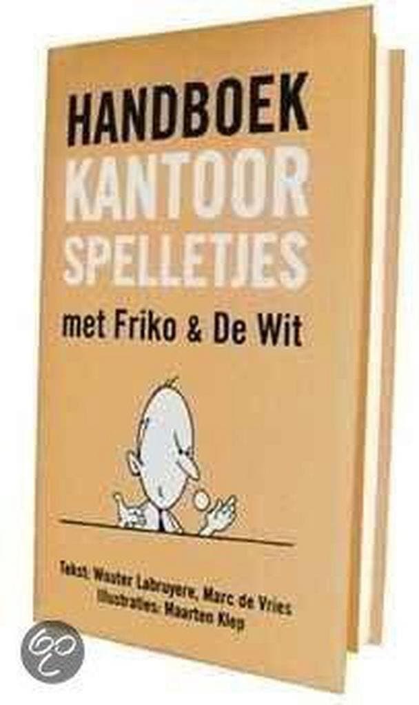 HANDBOEK KANTOORSPELLETJES MET FRIKO EN 9789059641532, Boeken, Stripverhalen, Zo goed als nieuw, Verzenden