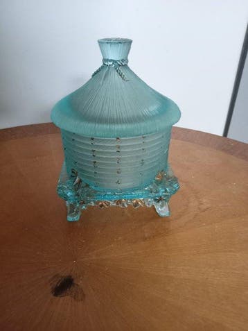 portieux - portieux - Sucrier - bonbonnière - Cristal -