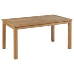 vidaXL Salontafel 90x50x45 cm teakhout, Verzenden, Nieuw