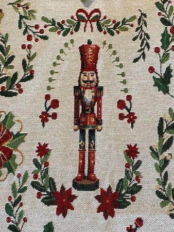san Leucio - grande nappe-tapisserie gobelin traditionnelle