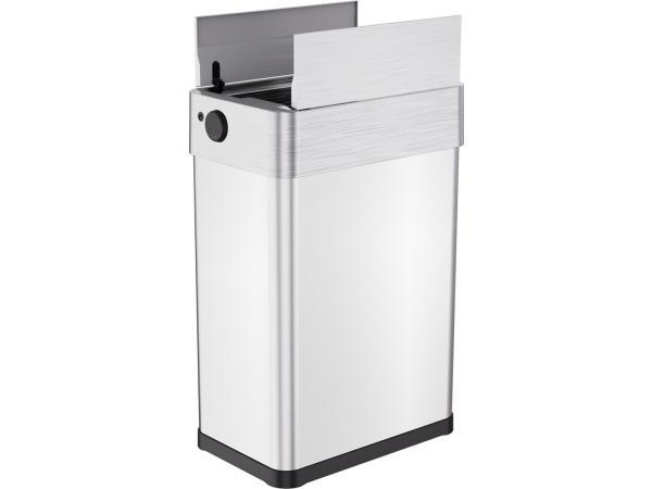 Veiling - iCoolio - Sensor Prullenbak 50L - Dubbele Klep, Huis en Inrichting, Woonaccessoires | Prullenbakken, Nieuw