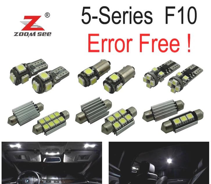 Kit 21 Ampoules Led Intérieur Pour Bmw F10 528I 528I 535I 53, Autos : Pièces & Accessoires, Éclairage, Envoi