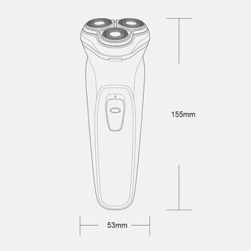 Blackstone Roterend Scheerapparaat - Trimmer Draadloos, Verzenden, Nieuw