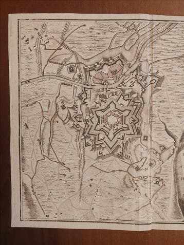 België - Charleroi; Jakob Funck (1715–1788) - PLAN DES