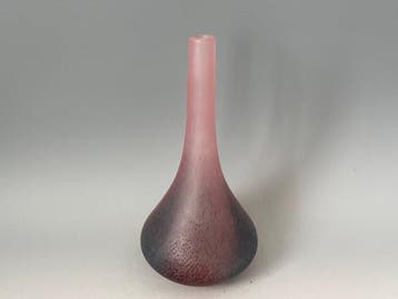 Vaas - Glas - Japan - Tokowaka — ikebana-vaas - Hisatoshi