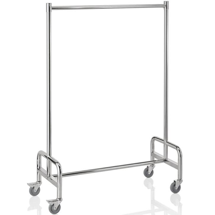 Garderoberek | RVS | Wielen (Geremd) | 1200x530x1700(h)mm, Zakelijke goederen, Horeca | Keukenapparatuur, Nieuw in verpakking