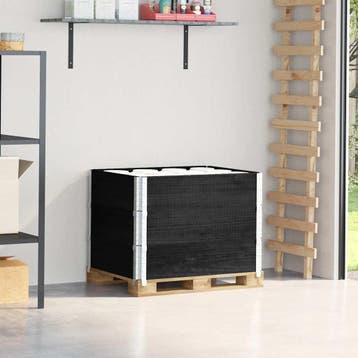 vidaXL Palletopzetranden 3 st 80x60 cm massief grenenhout, Verzenden