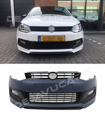 R Line Look Voorbumper voor Volkswagen Polo 6R / 6C, Ophalen of Verzenden
