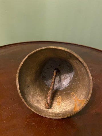 Sonnette dappel - France - Cloche de service en cuivre