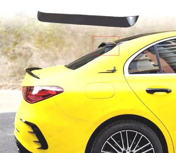 AILERON DE TOIT MERCEDES CLASSE C W206 21- LOOK AMG NOIR BRI, Verzenden