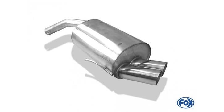 FOX Alfa Romeo 156 einddemper - 2x76 type 14, Autos : Pièces & Accessoires, Systèmes d'échappement, Envoi