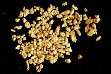 Goud Mauritaanse nuggetjes- 5.11 g