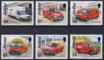 Jersey - 2006 - Post - Postfris, Postzegels en Munten, Postzegels | Thematische zegels, Verzenden, Postfris, Auto's