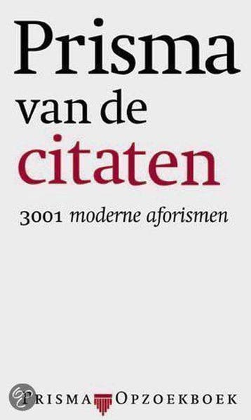 Prisma van de citaten / Prisma pocket woordenboek Bert Edens, Verzenden, Bert Edens, Nederlands, Zo goed als nieuw
