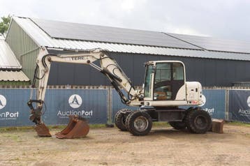 Veiling: Wielgraafmachine Terex TW110 Diesel 75kW 2008, Ophalen