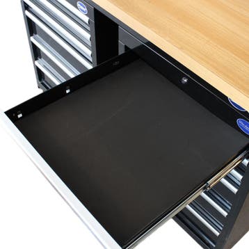 Datona Rubberen mat 25 stuks - 52 x 52 cm - Datona - Zwart, Ophalen of Verzenden