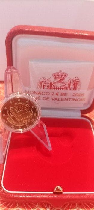 Monaco. 2 Euro 2026 Duche de Valentinois Proof (Sans prix
