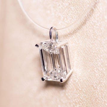 Sans prix de réserve - Pendentif - 18 carats Or blanc -