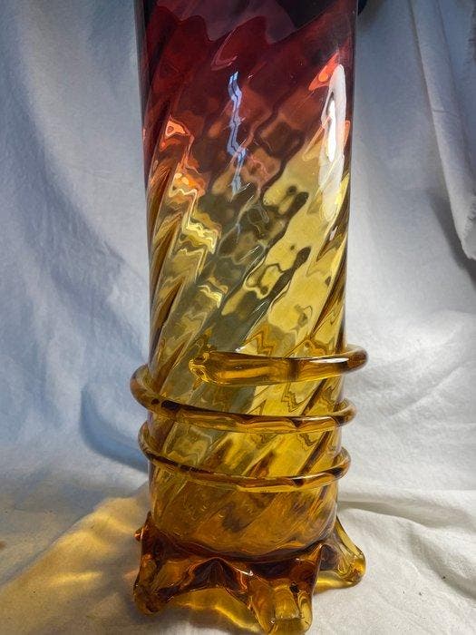 François-Théodore Legras - Vase - Splendide vase Forme, Antiek en Kunst, Kunst | Designobjecten