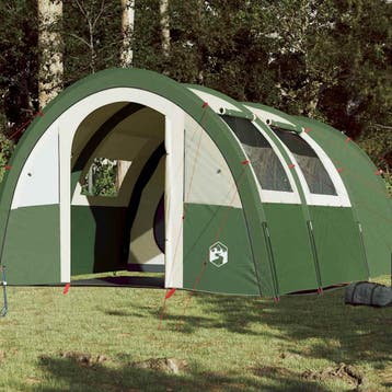 vidaXL Tunneltent 4-persoons waterdicht groen, Verzenden, Nieuw
