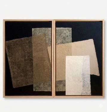 Valérie Bernier - DIPTYQUE RUE DE BOURGOGNE - XL - 125x95cm, Antiek en Kunst